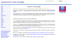 Desktop Screenshot of inkjets.4reviews.net